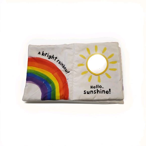 Priddy Books See, Touch, Feel Soft Cloth Baby Book Sensory Taggie Style - Picture 2 of 6